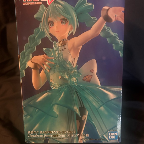Vocaloid Banpresto Evolve Clearluxe Hatsune Miku (EmeraldGem) Figure  US Seller - Picture 3 of 6